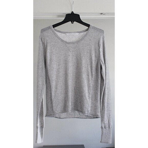Athleta - Pave Dima 100% Cashmere Sweatshirt Sweater, Grey, XL - Picture 2 of 9
